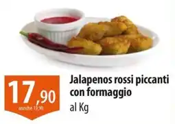 Panapesca Jalapenos rossi piccanti con formaggio offerta