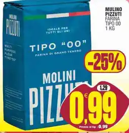 Vicino a te supermercati Farina tipo 00 Molini Pizzuti offerta