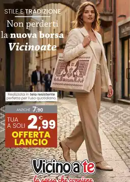 Vicino a te supermercati borsa Vicinoate offerta