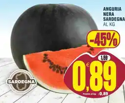 Vicino a te supermercati Anguria Nera Sardegna offerta