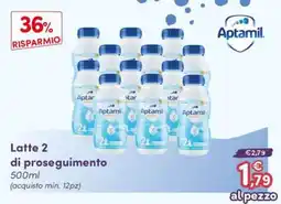 B di Bimbi Latte 2 di proseguimento Aptamil offerta