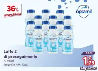 Latte 2 di proseguimento Aptamil