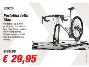 Portabici tetto Giau