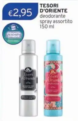 Sirene Blu Tesori d'Oriente deodorante spray assortito offerta