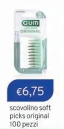 Sirene Blu GUM scovolino soft picks original offerta