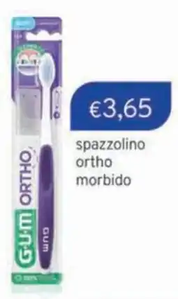 Sirene Blu GUM ORTHO spazzolino ortho morbido offerta