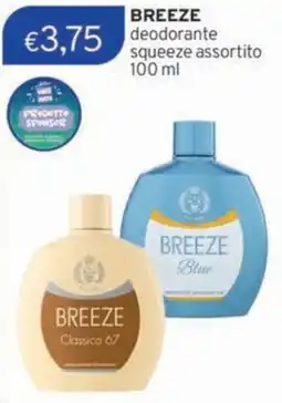 Sirene Blu Breeze deodorante squeeze assortito offerta