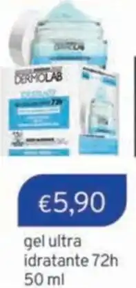 Sirene Blu Dermolab gel ultra idratante 72h offerta