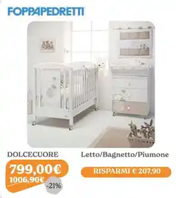 Iperbimbo FOPPAPEDRETTI DOLCECUORE offerta