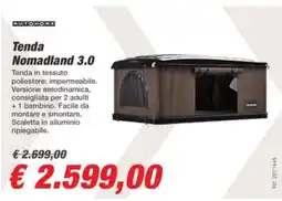 Bep's Tenda Nomadland 3.0 offerta