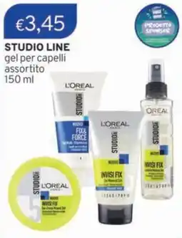 Sirene Blu STUDIO LINE gel per capelli offerta