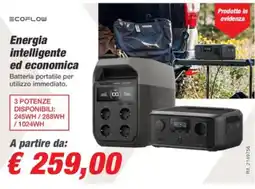Bep's Ecoflow Batteria portatile offerta