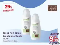 B di Bimbi Talco non Talco Emulsione fluida offerta