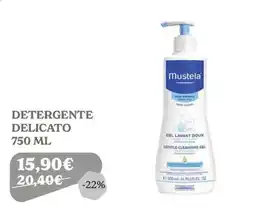 Iperbimbo Mustela Detergente Delicato offerta