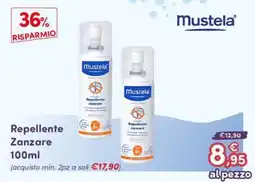 B di Bimbi Mustela Repellente Zanzare offerta
