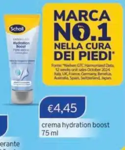 Sirene Blu Scholl crema hydration boost offerta
