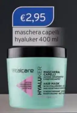 Sirene Blu Vitalcare maschera capelli hyaluker offerta