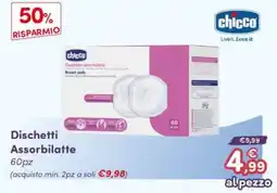 B di Bimbi Dischetti Assorbilatte chicco offerta