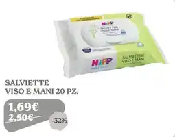 Iperbimbo HiPP SALVIETTINE VISO E MANI offerta