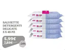 Iperbimbo HiPP SALVETTE DETERGENTI DELICATE offerta
