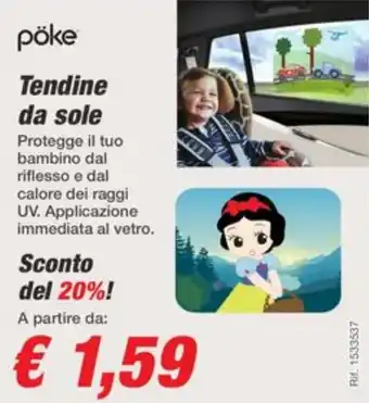 Bep's Tendine da sole pöke offerta
