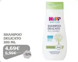 Iperbimbo HiPP SHAMPOO DELICATO offerta