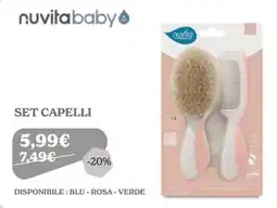 Iperbimbo nuvita baby SET CAPELLI offerta