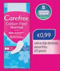 Sirene Blu Carefree Cotton Feel Normal offerta