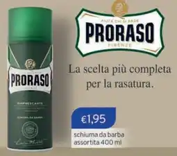 Sirene Blu PRORASO schiuma da barba offerta