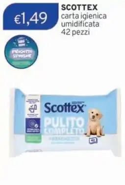 Sirene Blu Scottex carta igienica umidificata offerta