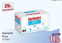 B di Bimbi Salviette Pure Huggies offerta