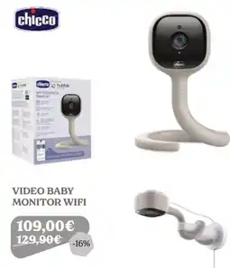 Iperbimbo chicco VIDEO BABY MONITOR WIFI offerta