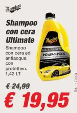Bep's Shampoo con cera Ultimate Meguiars offerta