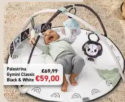 B di Bimbi Palestrina Gymini Classic Black & White offerta