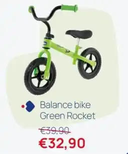 B di Bimbi Chicco Balance bike Green Rocket offerta
