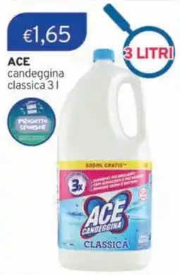 Sirene Blu ACE candeggina classica offerta