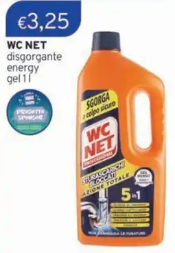 Sirene Blu WC NET disgorgante energy gel offerta