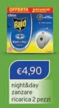 Sirene Blu Raid night&day zanzare offerta
