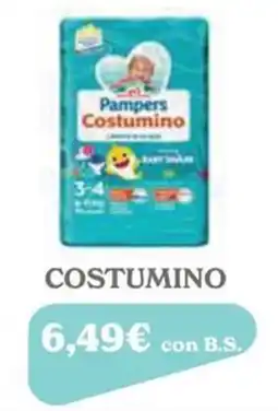 Iperbimbo Pampers Costumino offerta