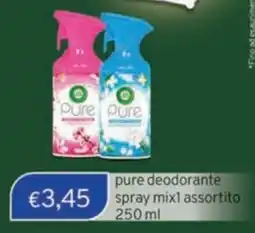 Sirene Blu pure deodorante offerta