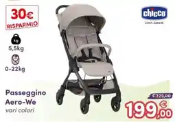 B di Bimbi Passeggino Aero-We chicco offerta