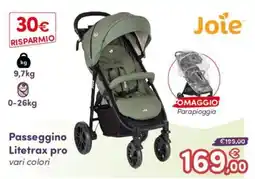 B di Bimbi Joie Passeggino Litetrax pro offerta
