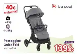 B di Bimbi be cool Passeggino Quick Fold offerta