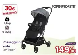 B di Bimbi Passeggino Voila Foppapedretti offerta