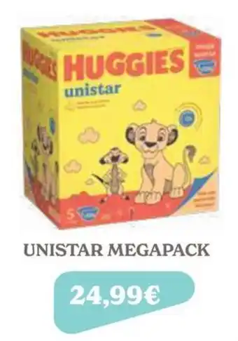 Iperbimbo Huggies unistar offerta