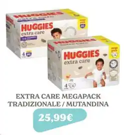 Iperbimbo Huggies extra care offerta