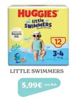 Iperbimbo Huggies little Swimmers offerta