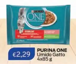 Sirene Blu Purina One Umido Gatto offerta