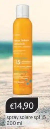 Sirene Blu spray solare spf 15 offerta