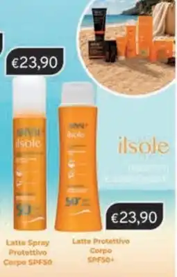 Sirene Blu ilsole Latte Spray Protettivo Corpo SPF50 offerta